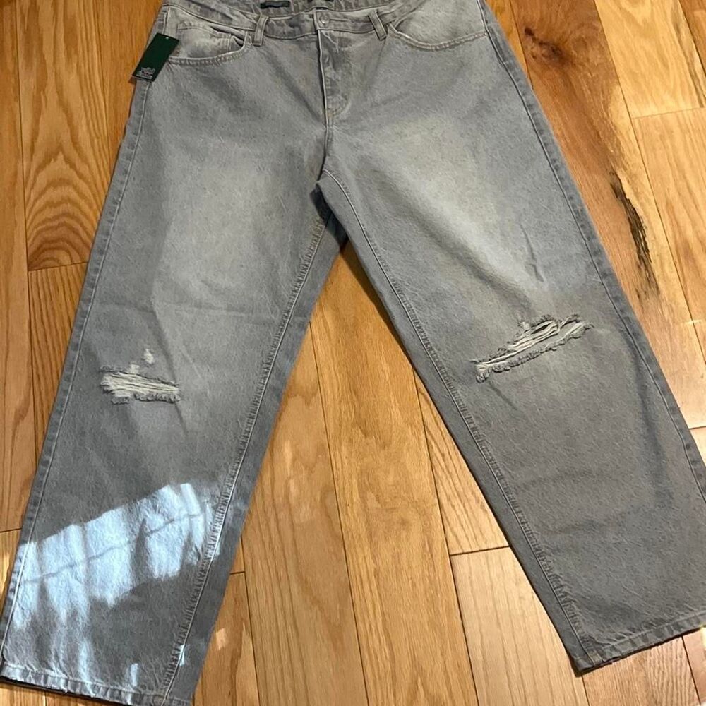 Wild-fable Women's Grey and Blue Jeans